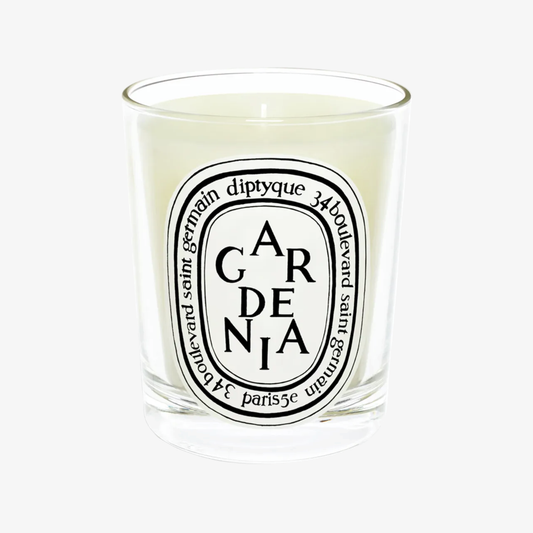 Diptyque Classic Candle 6.5oz Gardenia - flat sticker glass