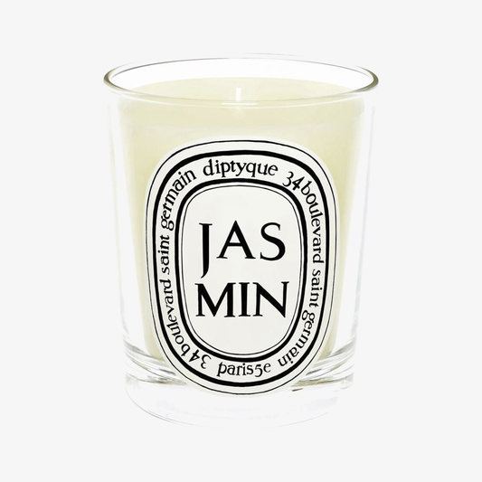 Diptyque Classic Candle 6.5oz Jasmin - flat sticker glass