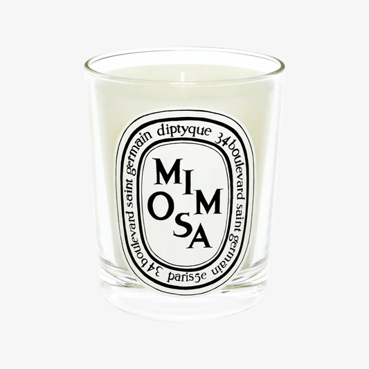 Diptyque Classic Candle 6.5oz Mimosa - flat sticker glass