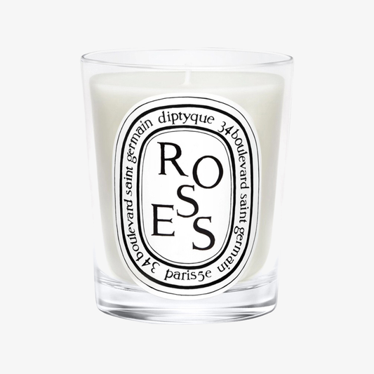 Diptyque Classic Candle 6.5oz Roses - flat sticker glass