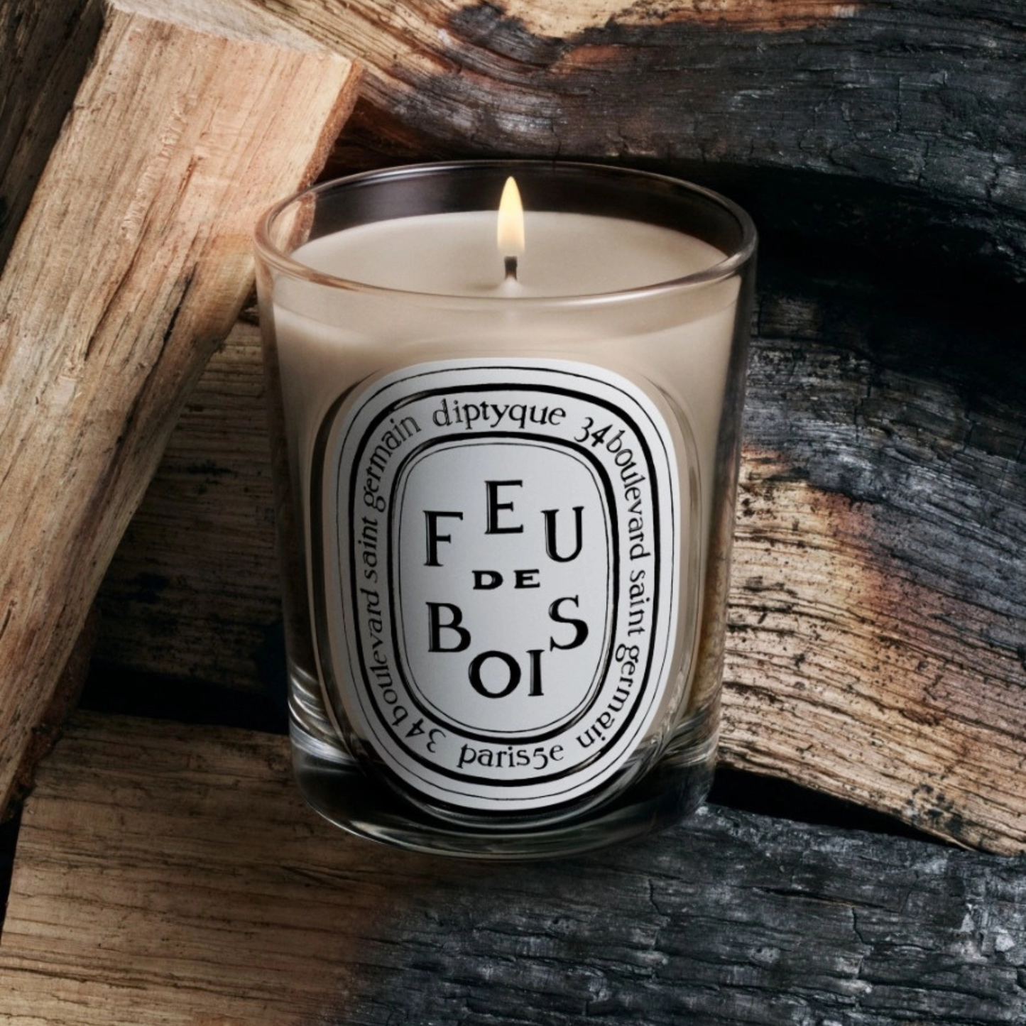 Diptyque - Classic Candle - Feu De Bois (Wood Fire)