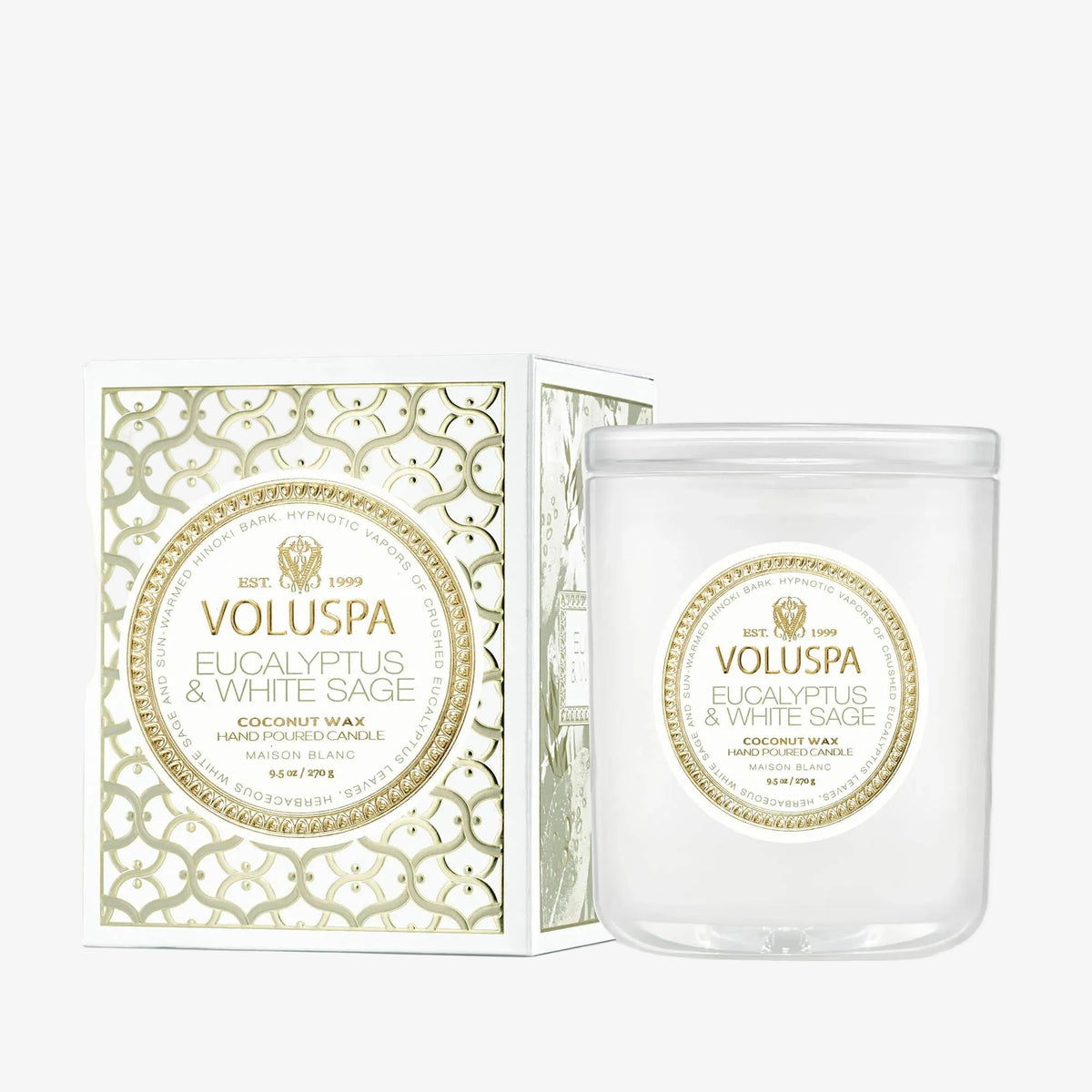 Voluspa - Classic Candle - Eucalyptus & White Sage