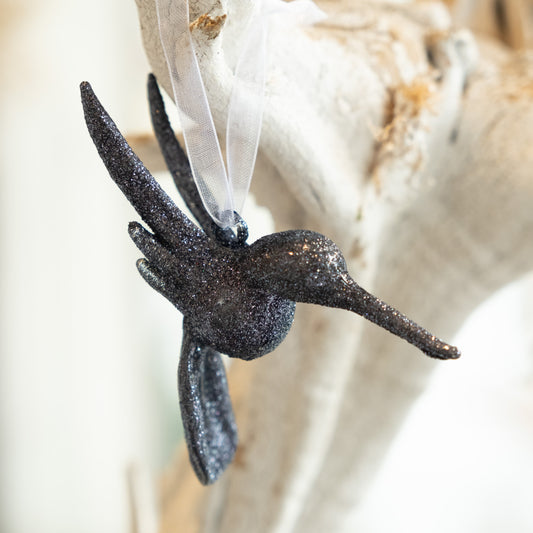 Sparkly Hummingbird- Holiday Ornament