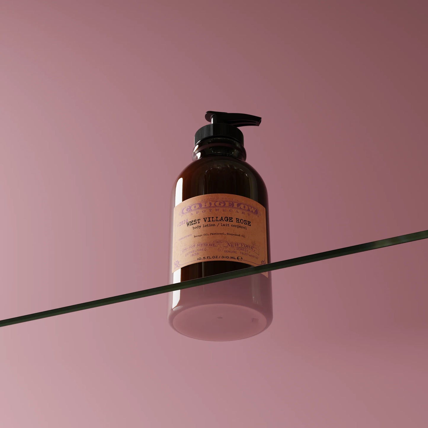 C. O. Bigelow - Body Lotion - West Village Rose