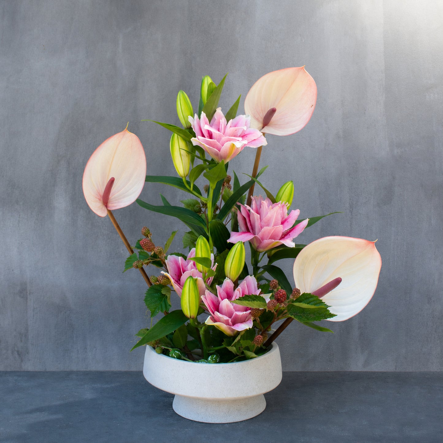 Moon over Lilies