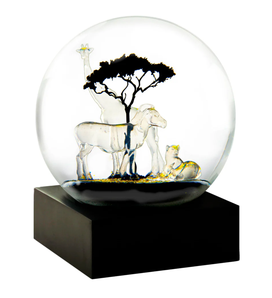 Cool Snow Globe - Safari Crystal