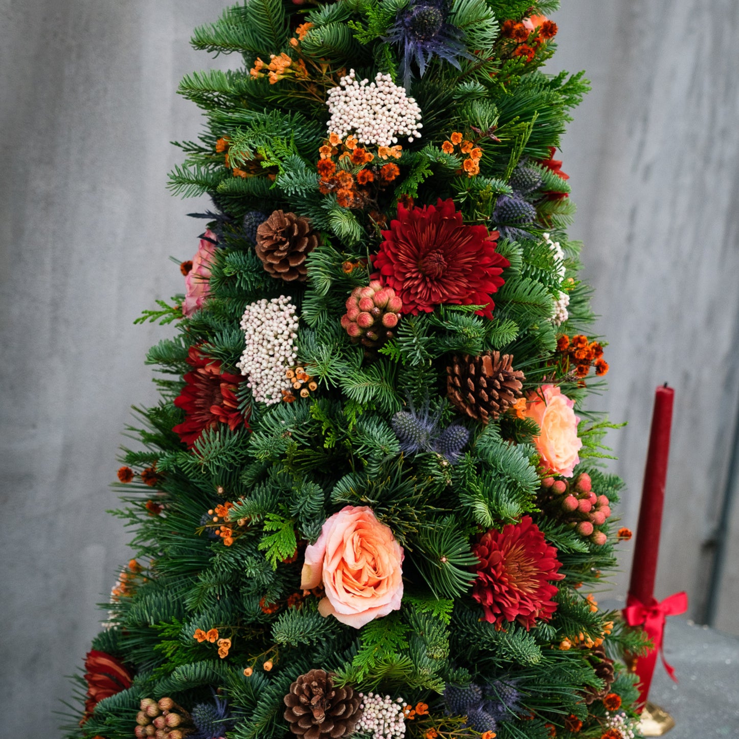 Bespoke Piece- Pine and Petals- Holiday Tree