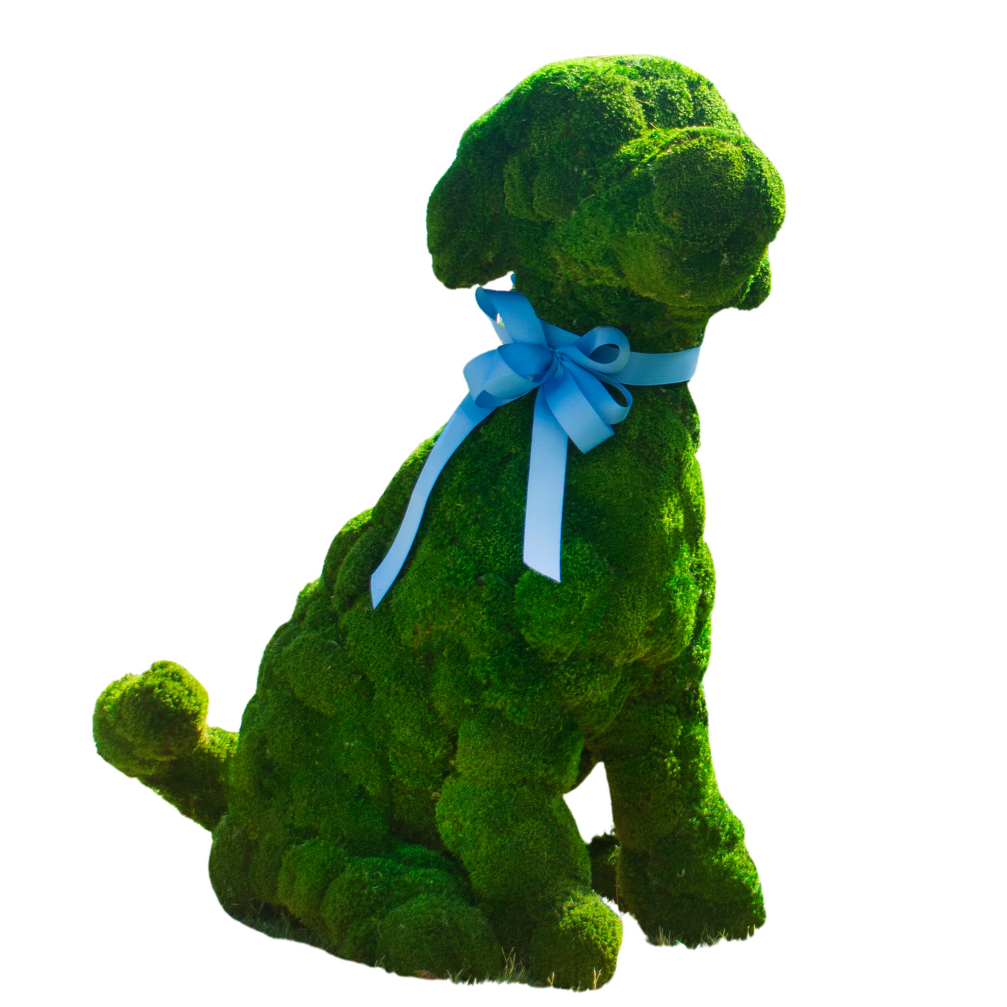 Moss Dog Topiary