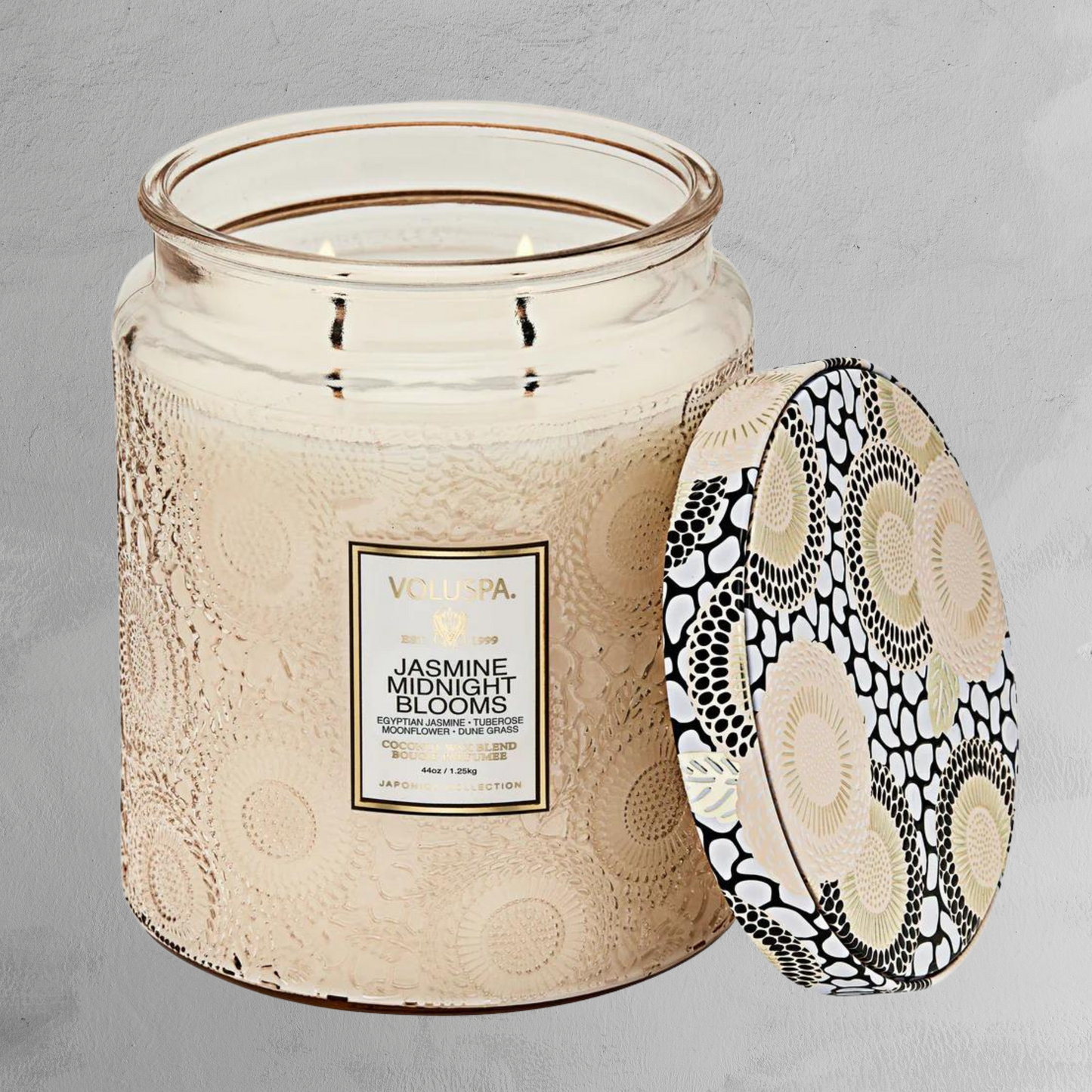 Voluspa - Luxe Jar Candle - Jasmine Midnight Blooms