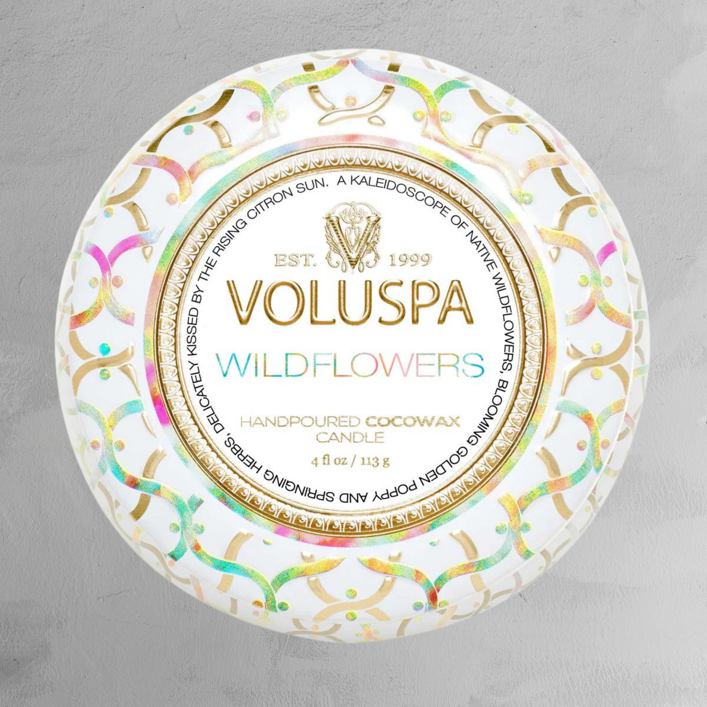Voluspa - Mini Tin Candle - Wildflower