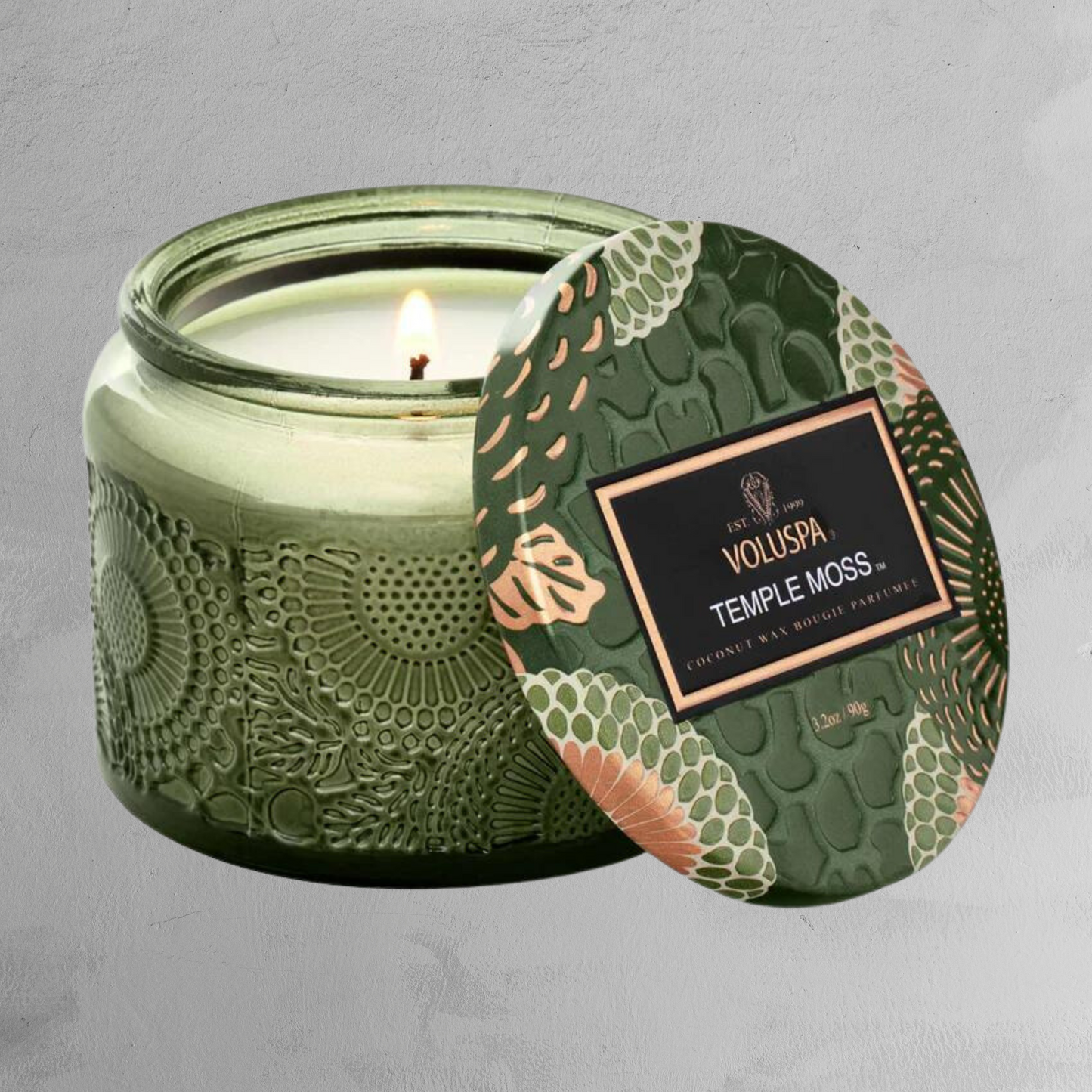 Voluspa - Petite Jar Candle - Temple Moss