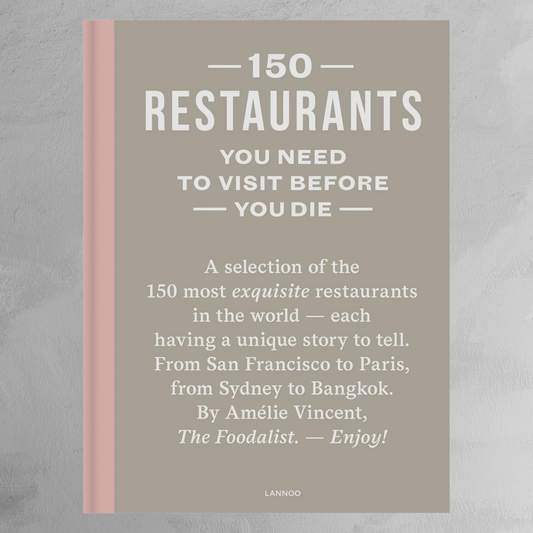 Book - 150 Restaurants You Need to Visit Before You Die