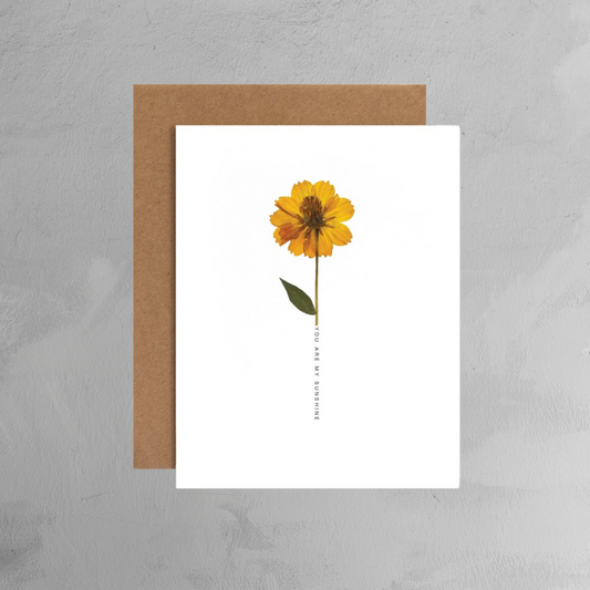 Souvenir Stationery - You Are My SUnshine Greeting Card