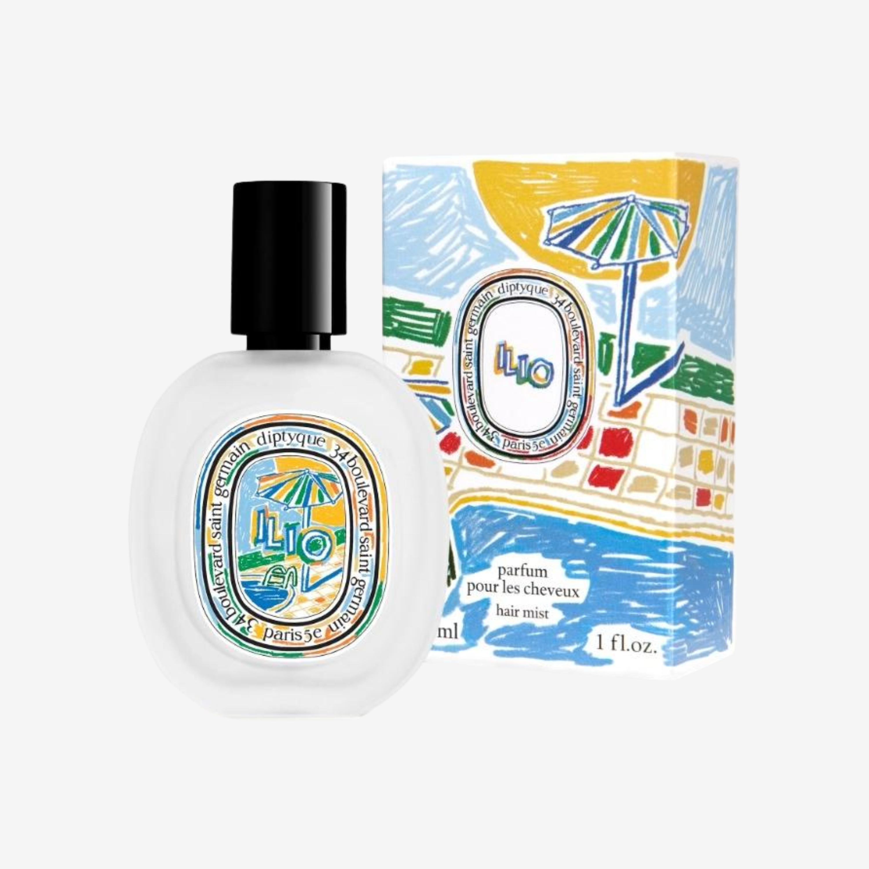 Diptyque - Hairmist -Ilio – Empty Vase