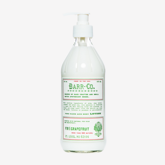 Barr-Co - Shea Butter Lotion - Fir & Grapefruit