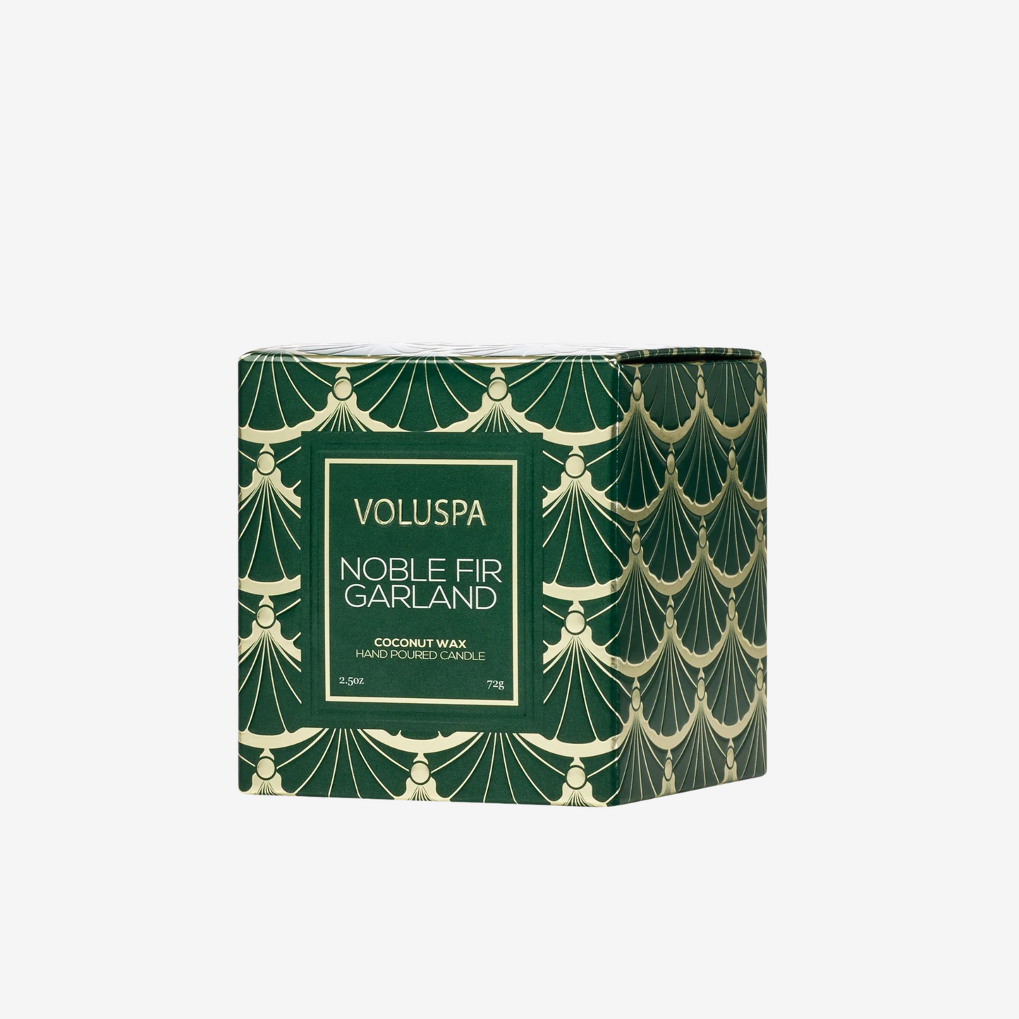 Voluspa - Petite Pedestal Candle - Noble Fir Garland