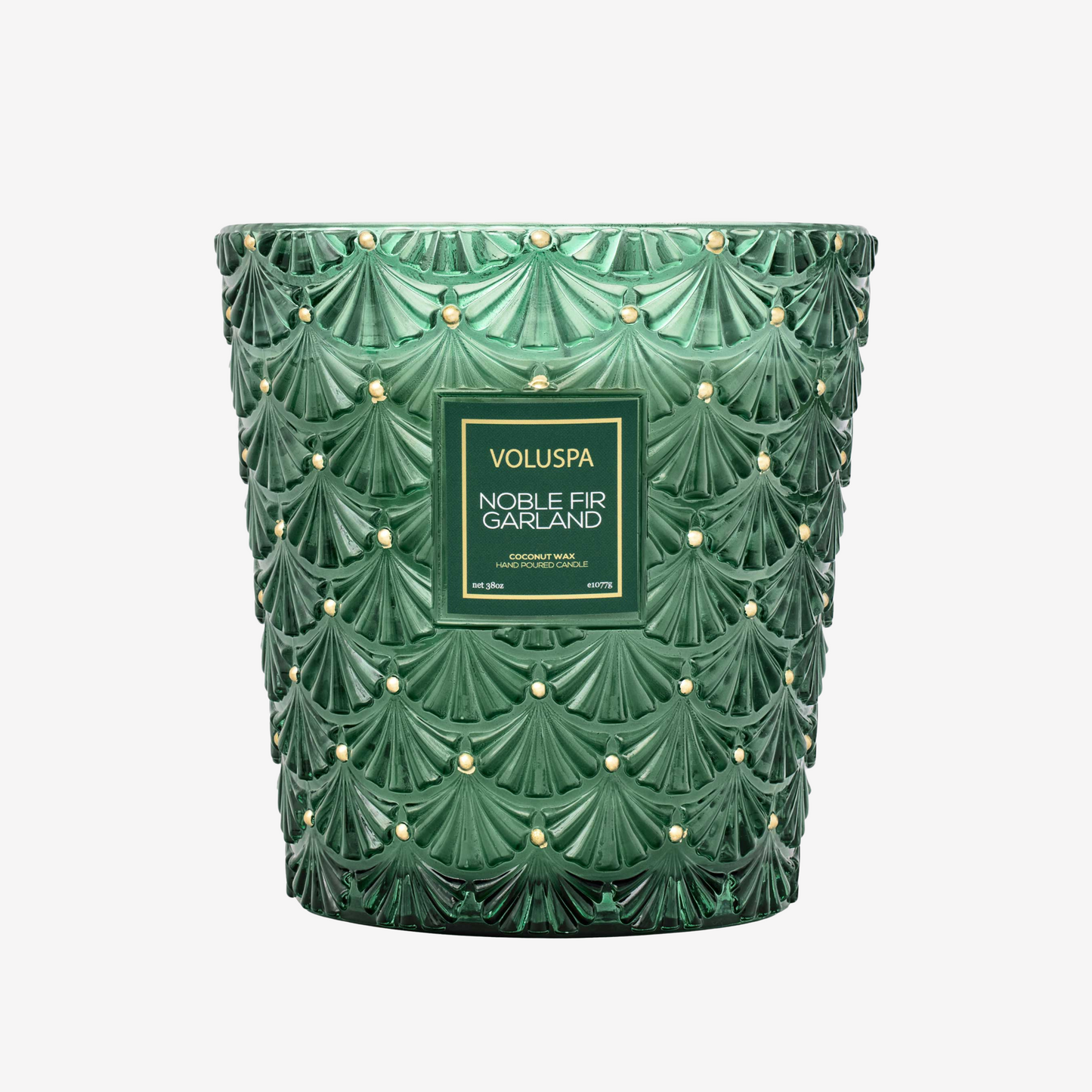 Voluspa - 3 Wick Hearth Candle - Noble Fir Garland