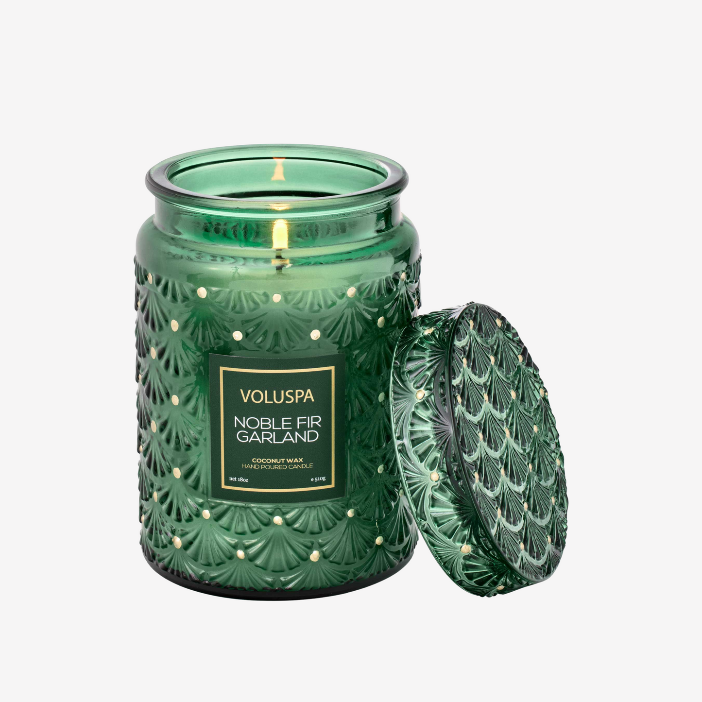 Voluspa - Large Jar Candle - Noble Fir Garland