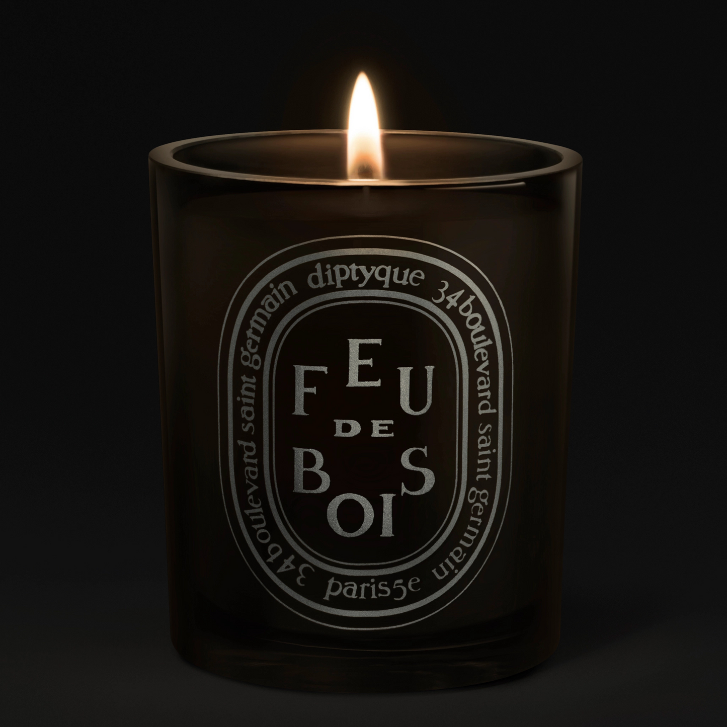 Diptyque - Medium Candle - Feu de Bois