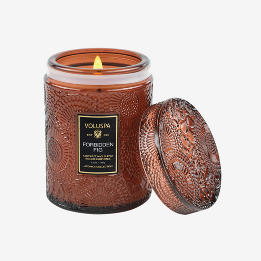 Voluspa - Small Jar Candle - Forbidden Fig