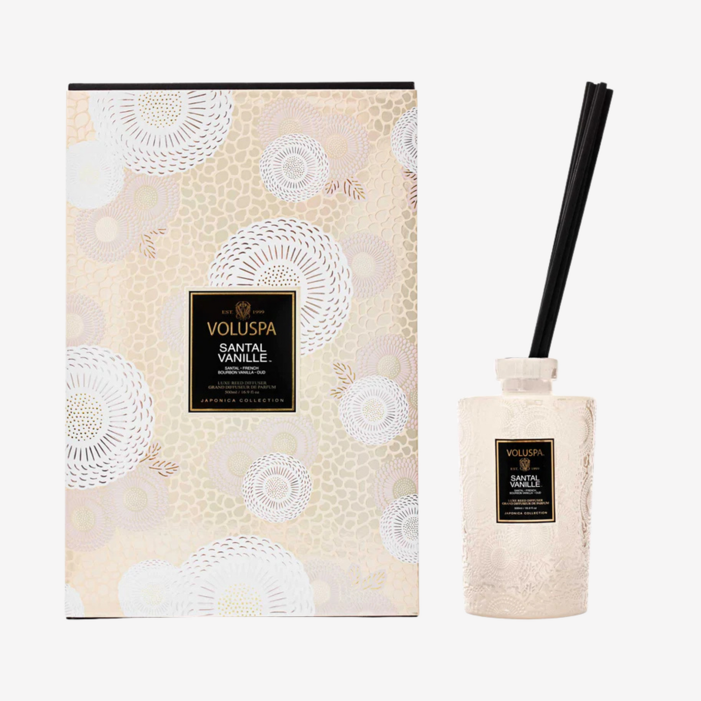 Voluspa - Luxe Reed Diffuser - Santal Vanille