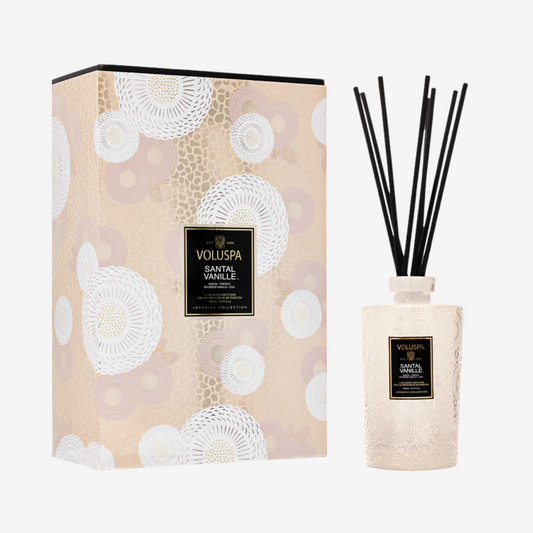 Voluspa - Luxe Reed Diffuser - Santal Vanille