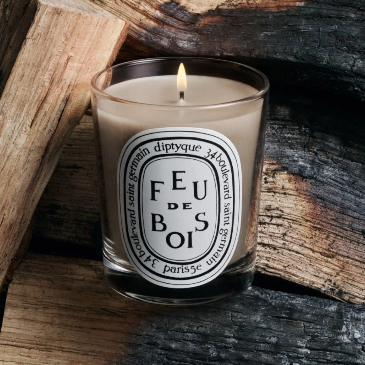 Diptyque - Small Candle - Feu de Bois