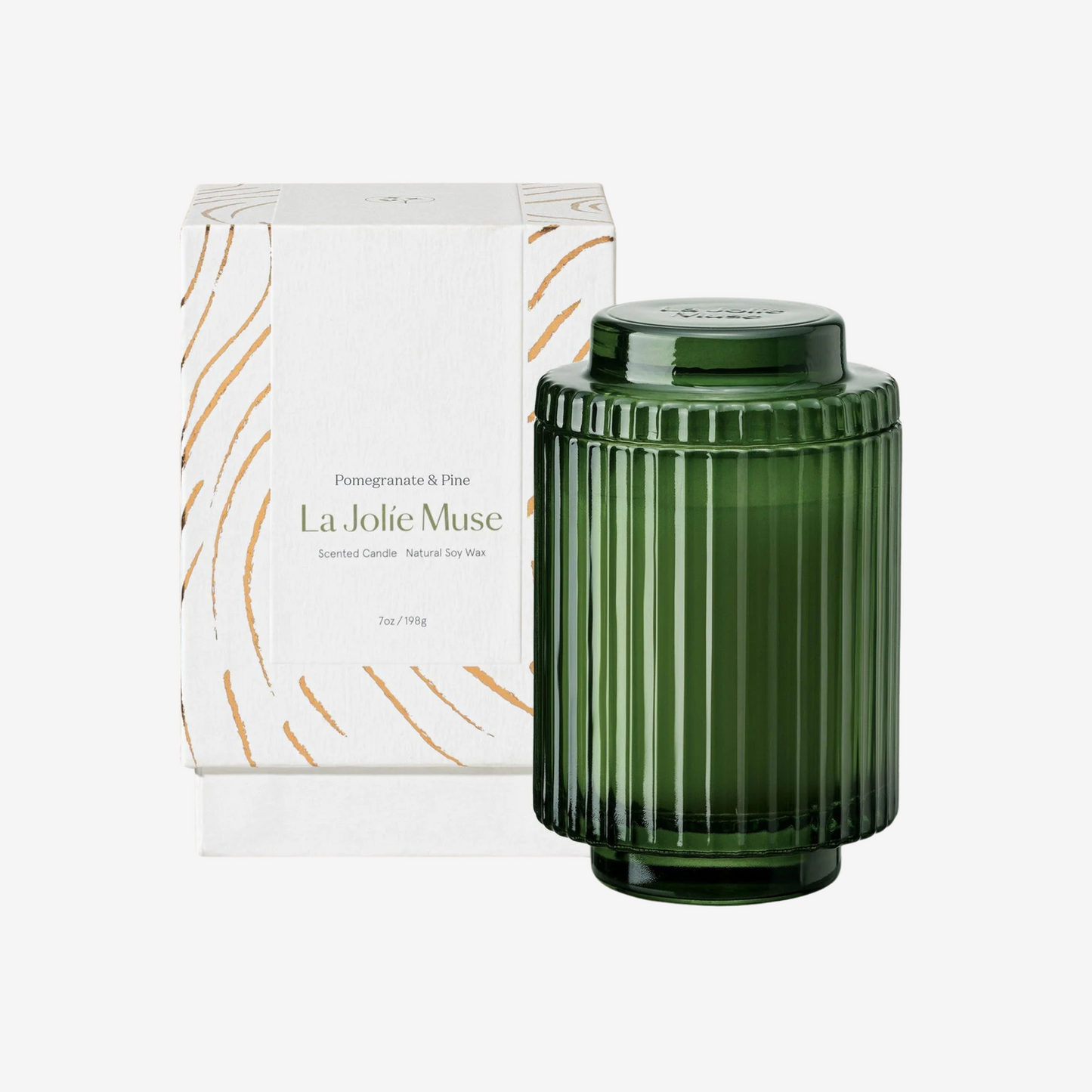 La Jolíe Muse - 7oz Candle - Pomegranate & Pine