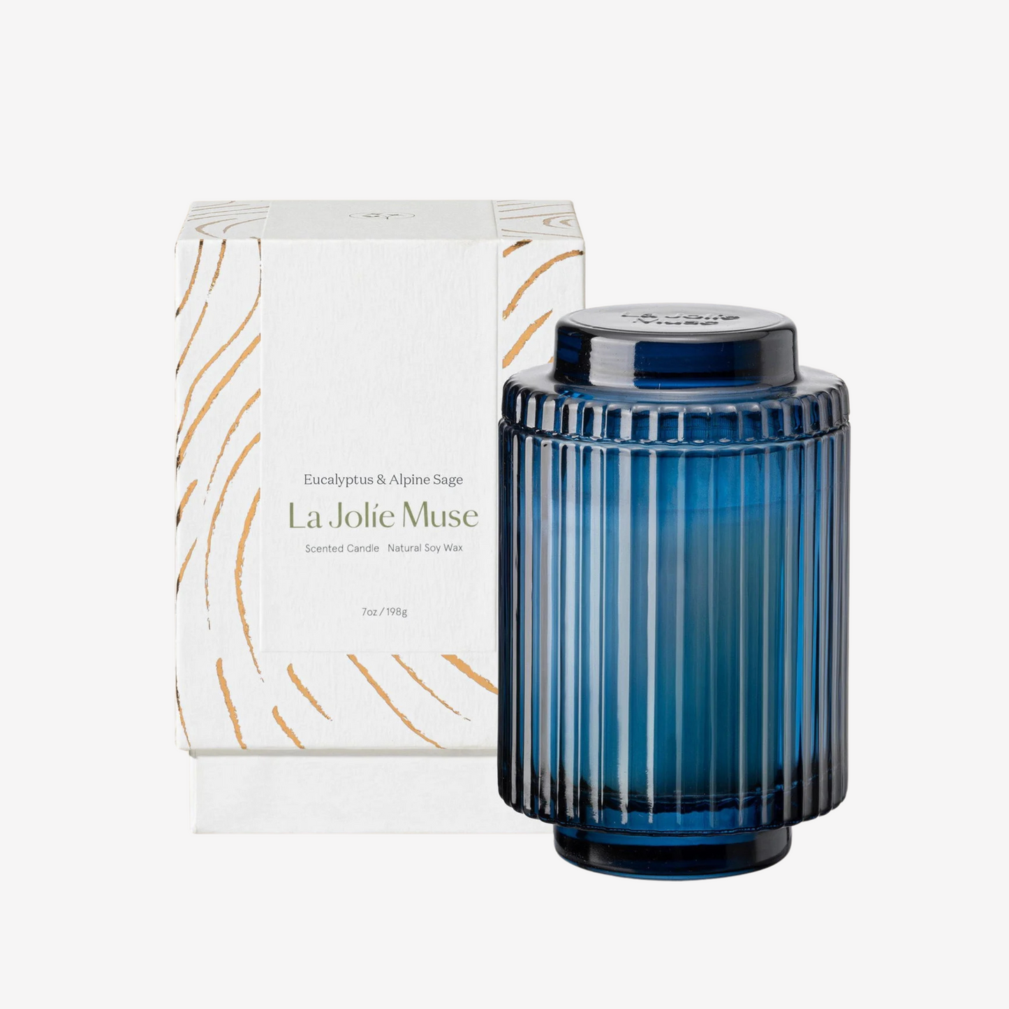 La Jolìe Muse - Amélie 7oz Candle - Eucalyptus & Alpine