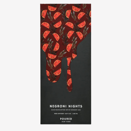 Poured - Reed Diffuser - Negroni Nights
