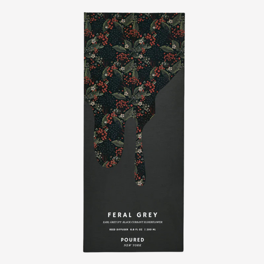 Poured - Reed Diffuser - Feral Grey