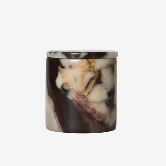 Poured - Purple Marble Candle - Feral Grey