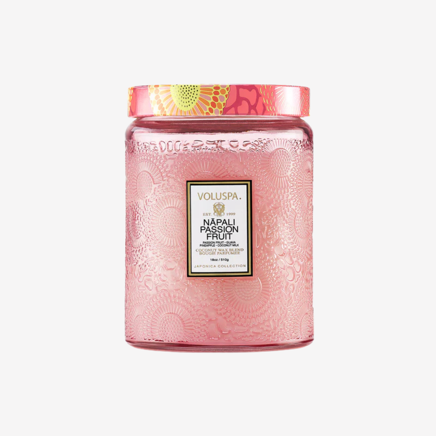 Voluspa  - 18 oz Large Jar Candle - Napali Passion Fruit