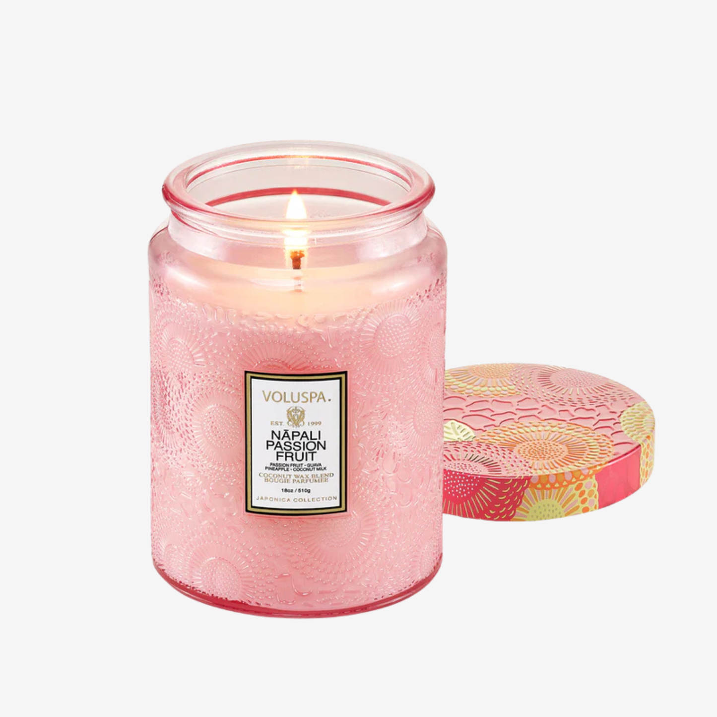 Voluspa  - 18 oz Large Jar Candle - Napali Passion Fruit
