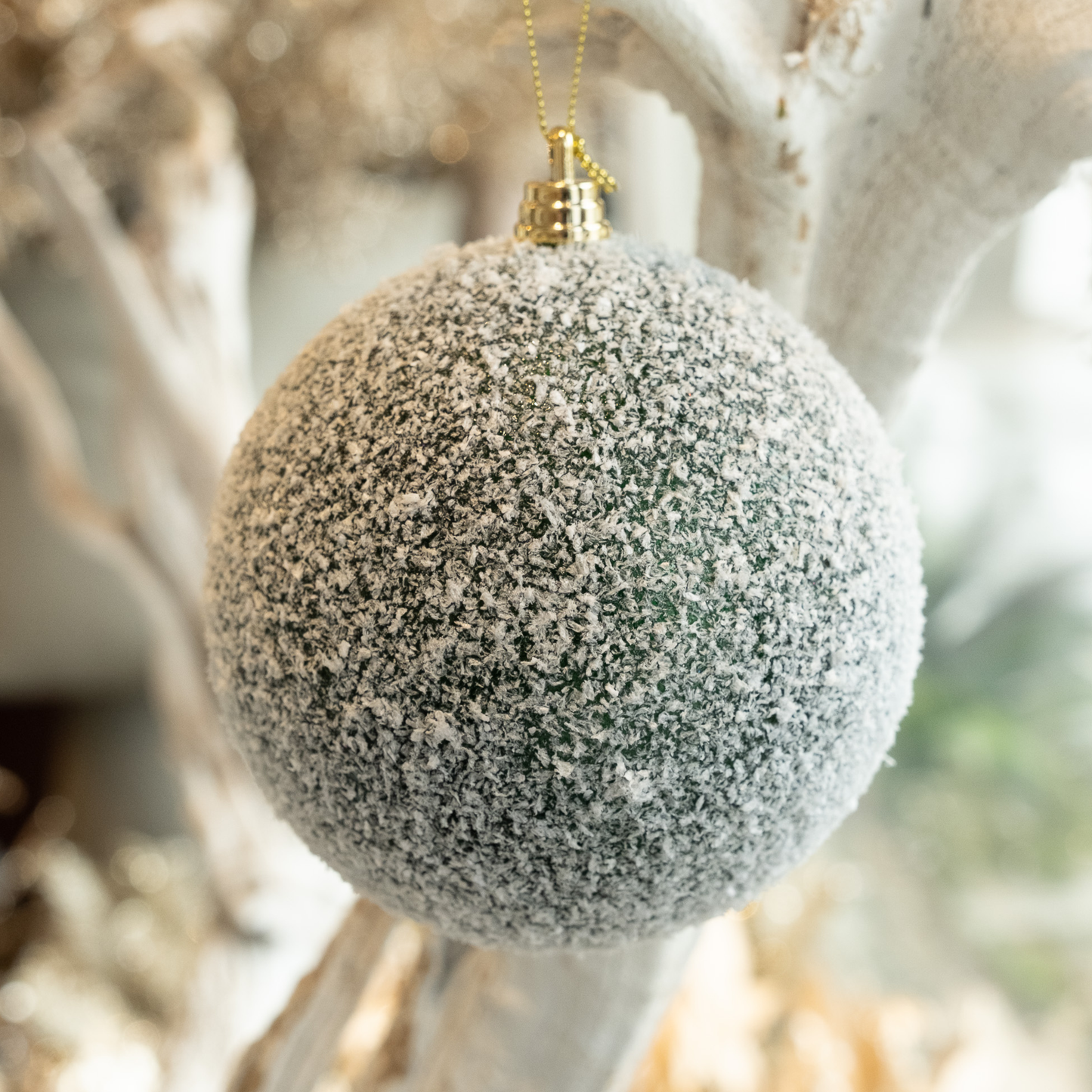 California Snow- Holiday Ornament