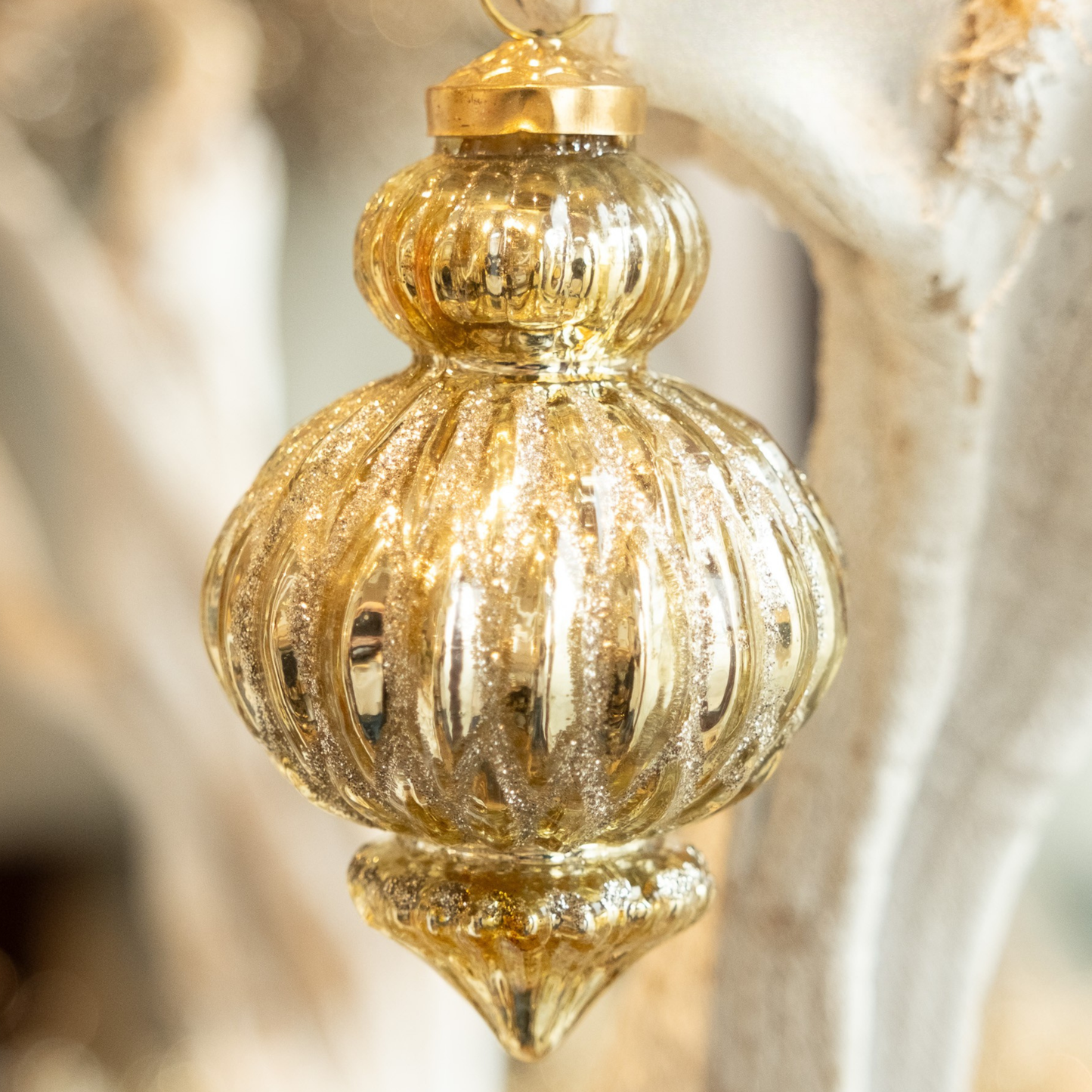 Adorned in Gold- Holiday Ornament