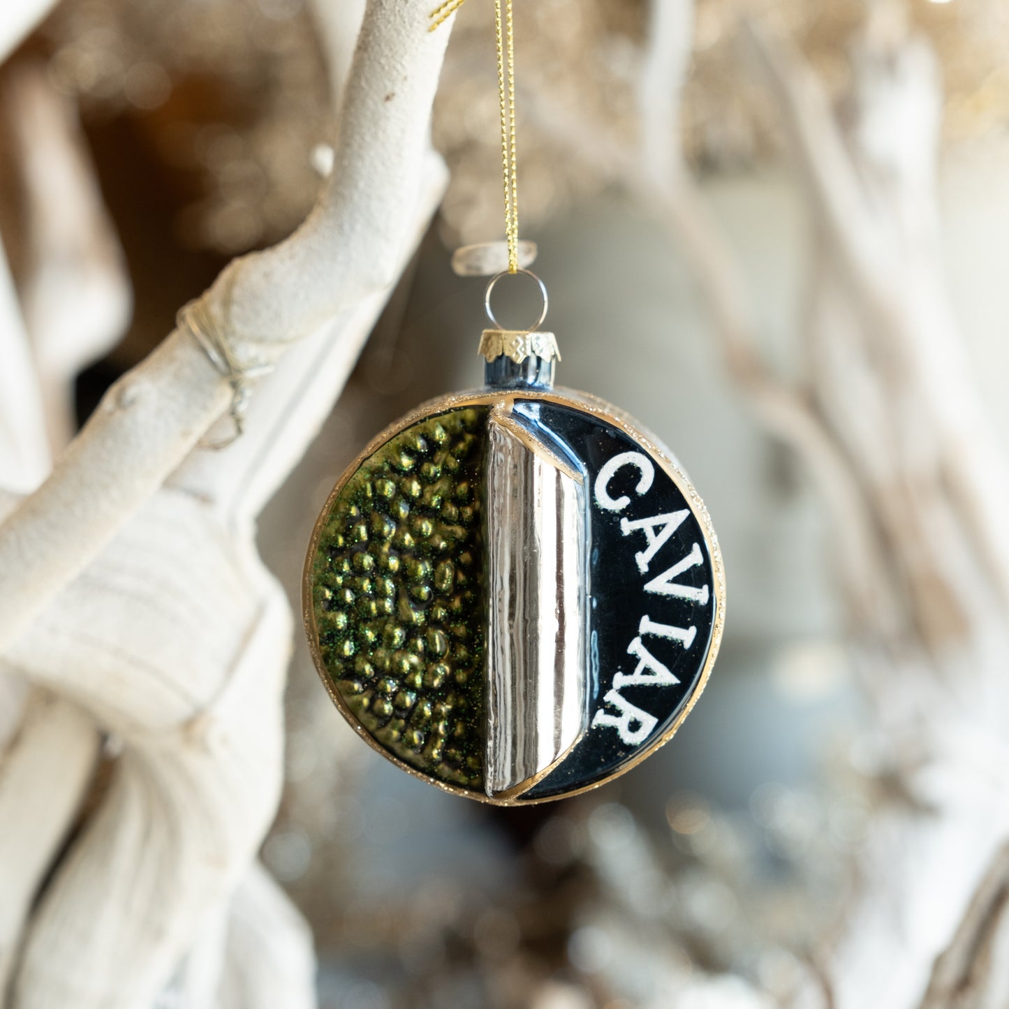 All I Want For Christmas is Caviar- Holiday Ornament