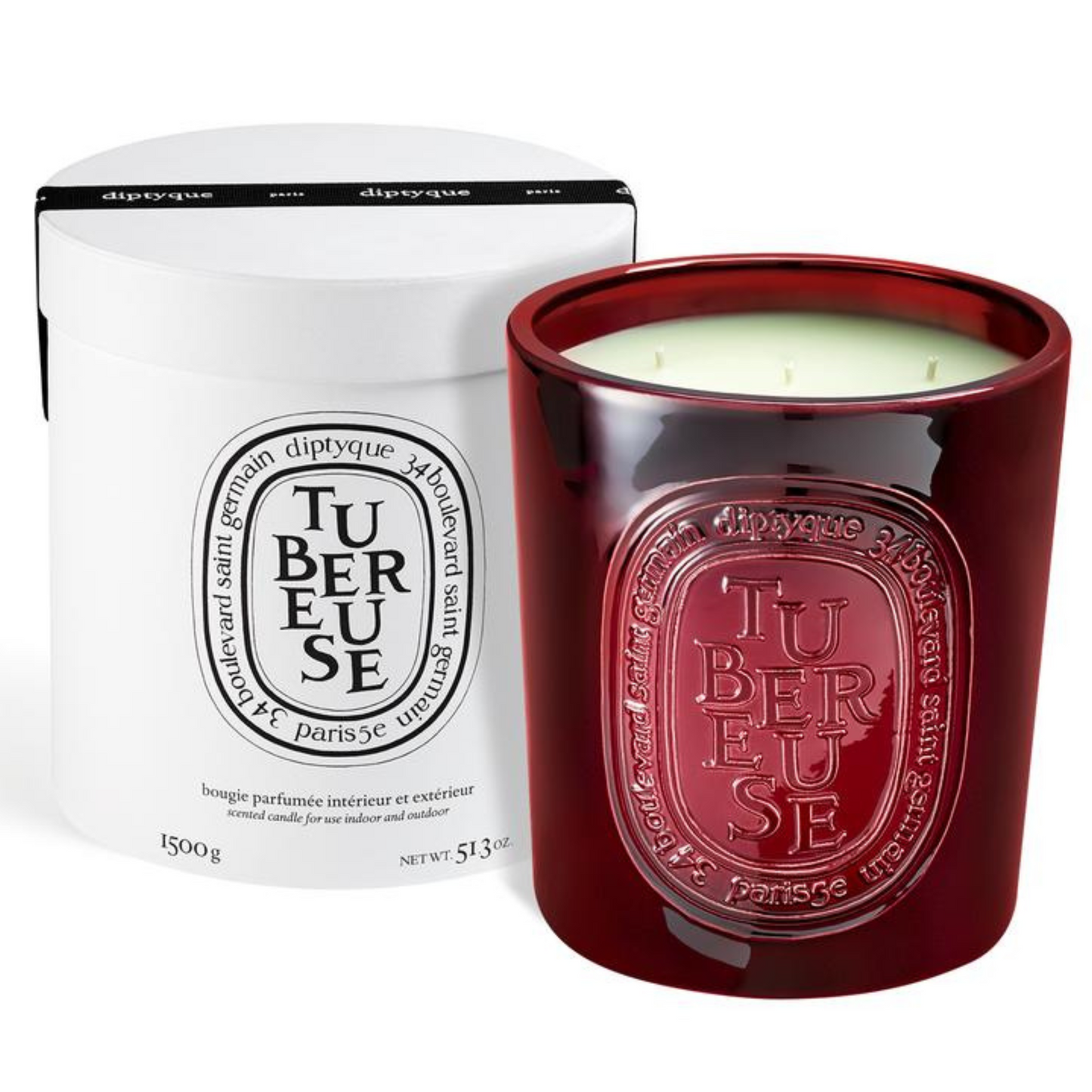 Diptyque - Limited Edition Extra Large Candle (5 wick) - Tubéreuse