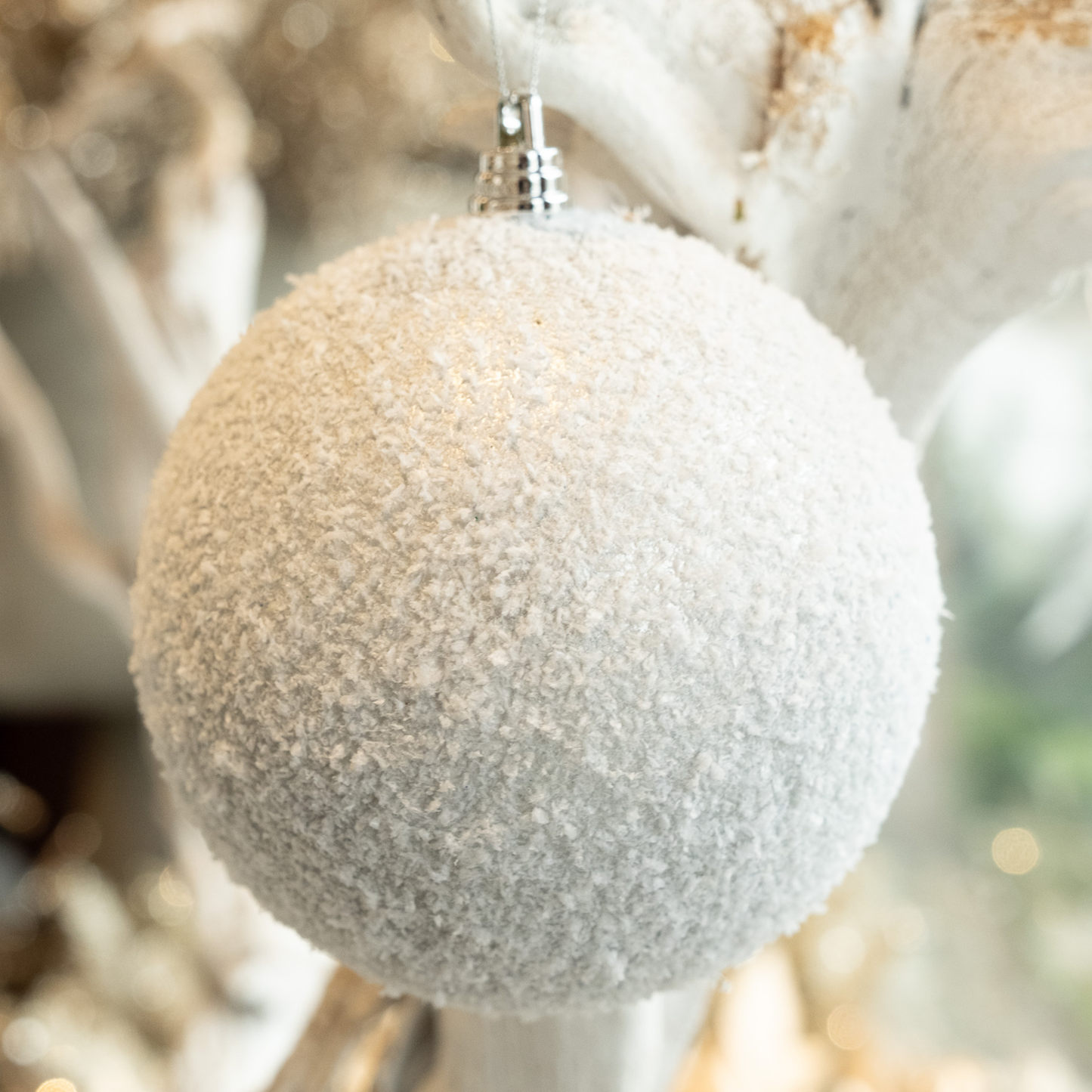 California Snow- Holiday Ornament