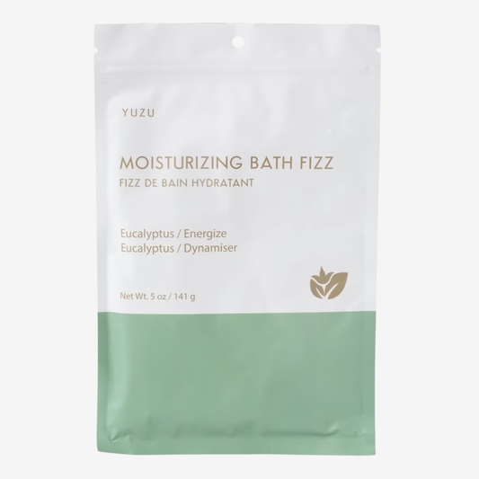 Yuzu Soap - Moisturizing Bath Fizz - Eucalyptus / Energize