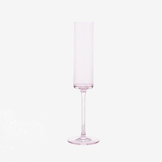 Blush Glass Flute