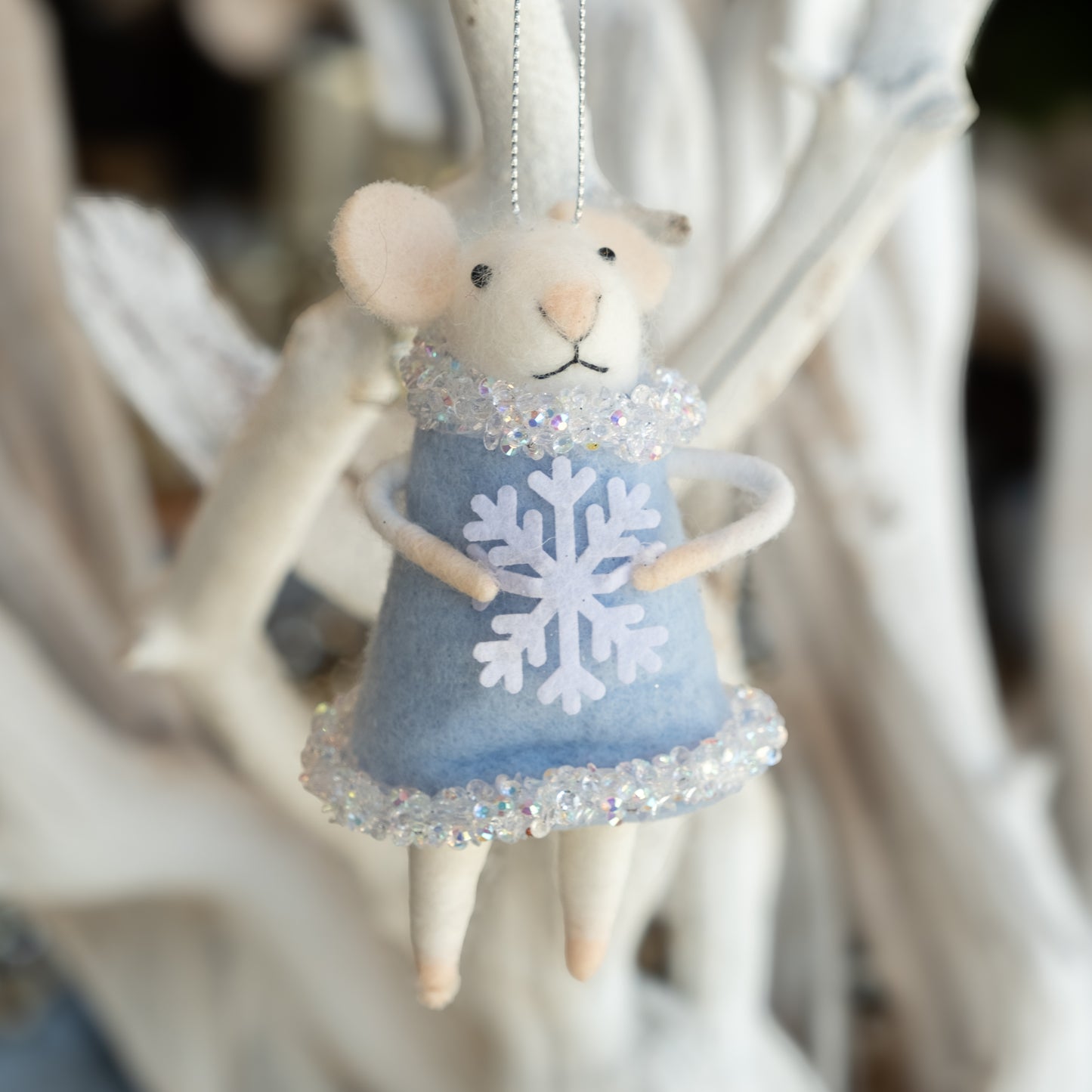 Merry Little Mice-Holiday Ornament