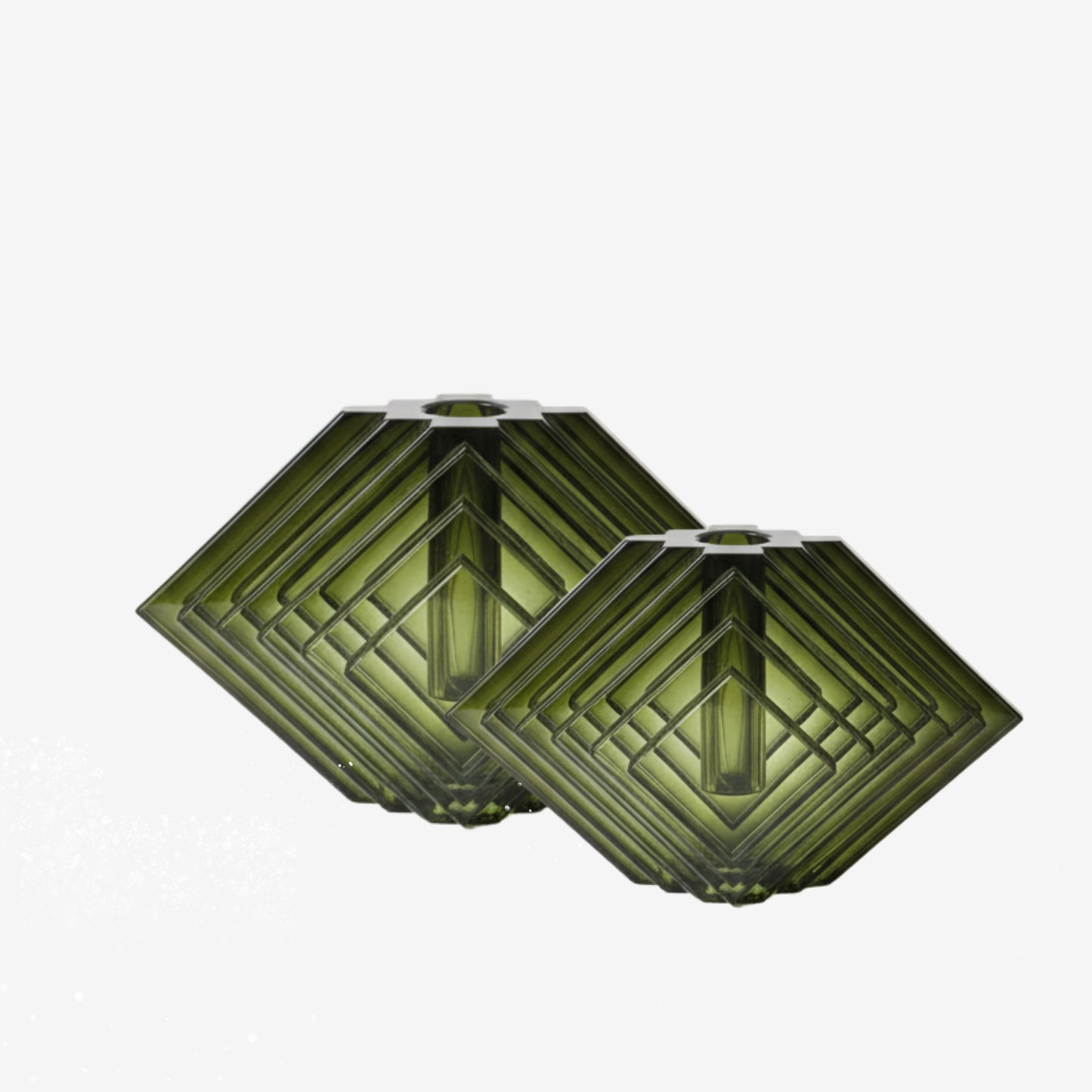 Geometric Glass Vase