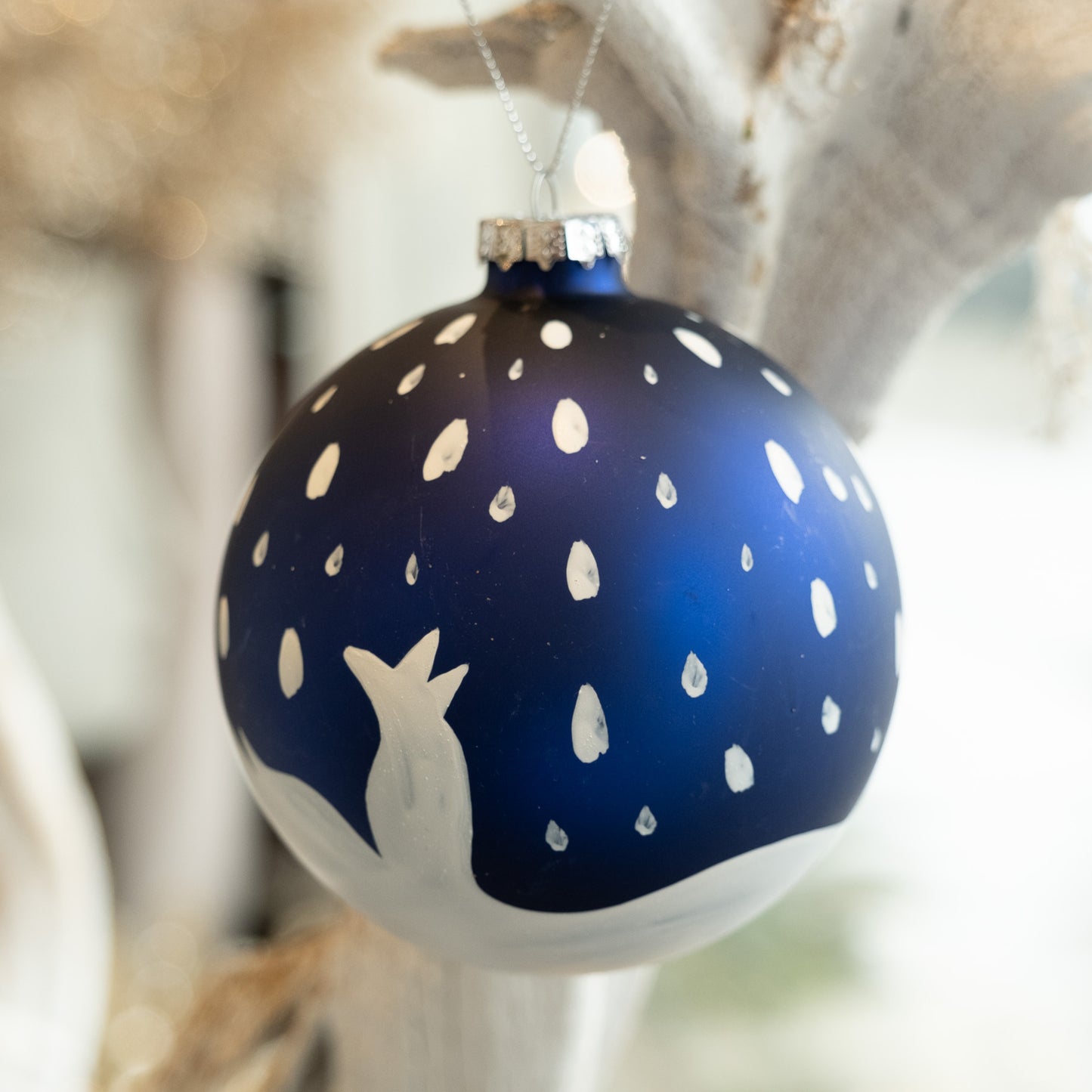 Snowy Night- Holiday Ornament