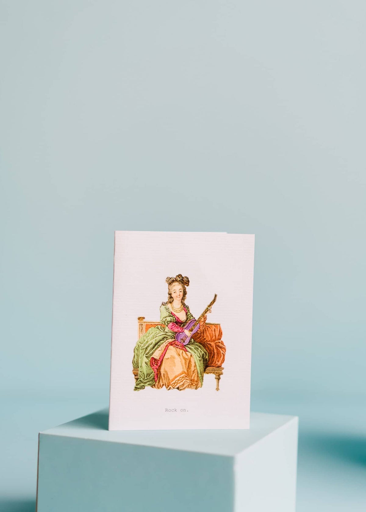 Margot Elena Rock On greeting card