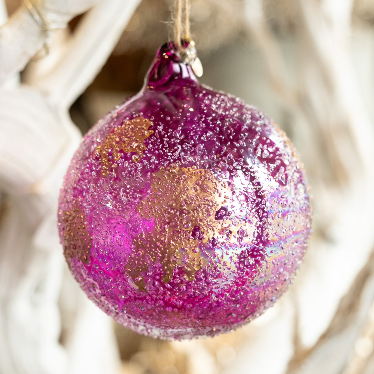 Rosewater Pearl- Holiday Ornament