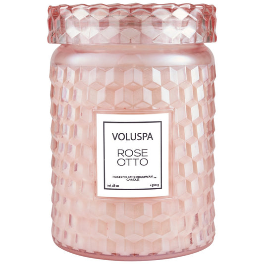 Voluspa - 18oz Large Jar Candle - Rose Otto