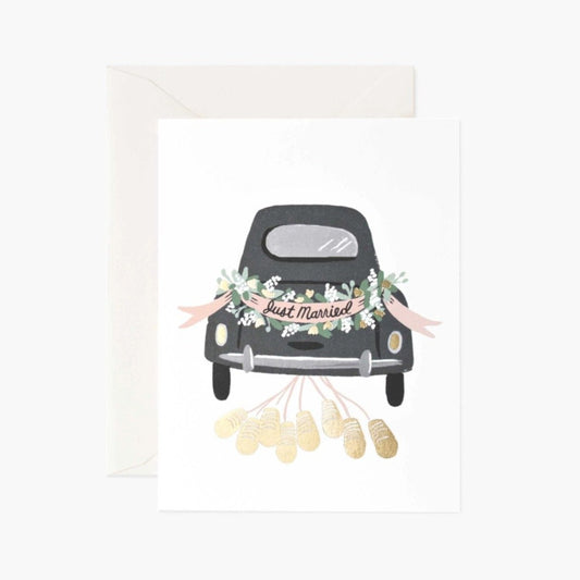 Rifle Paper Co - Just Married Greeting Card