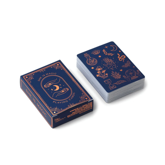 She Is Magic - Playing Cards - Designworks Ink