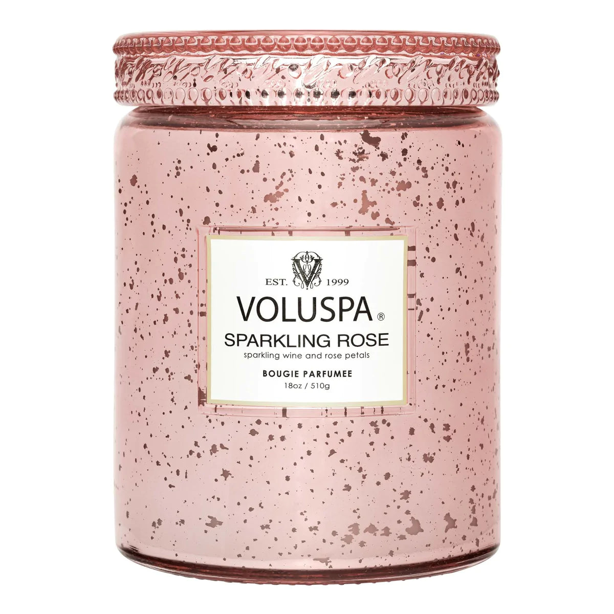 Voluspa - 18oz Large Jar Candle - Sparkling Rose